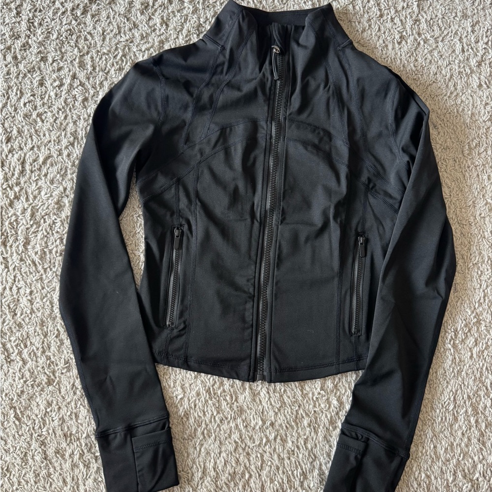 NWT Lululemon Black Define Jacket Cropped size 6